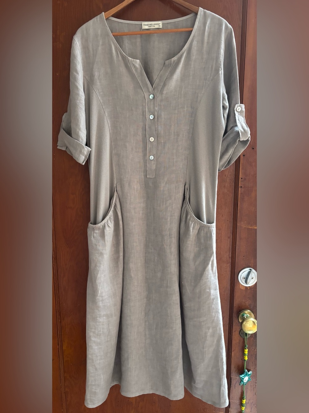 Terzo Millennio linen dress